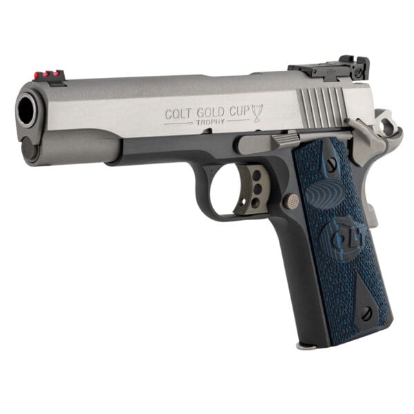 Colt Gold Cup LT 45 ACP 5" 8RD Black/Stainless Semi-Automatic Pistol - Image 3