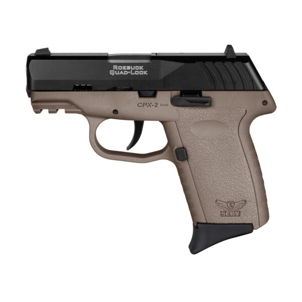 SCCY CPX-2 G3 9MM 3.1" 10-Round Black/FDE Compact Pistol