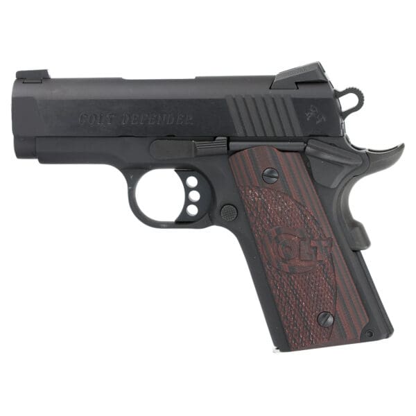 COLT DEFENDER 45ACP 3" BL NS 7RD