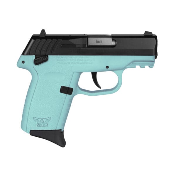 SCCY CPX-1 G3 9MM 3.1" 10RD BLK/SBLU - Image 2