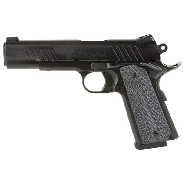 SAV 1911 45ACP 5" 8RD BLK