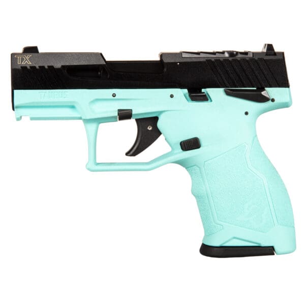 TAURUS TX22C MS 22LR 3.6" 13RD CYAN