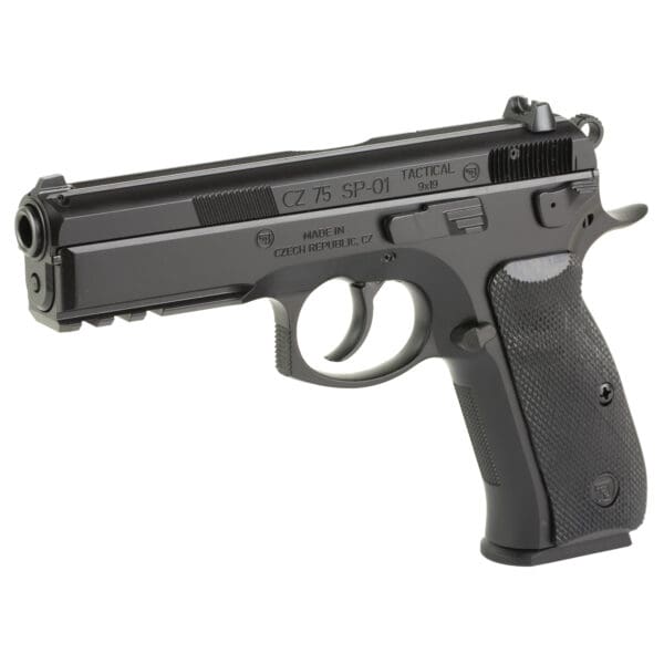 CZ 75 SP-01 TAC 9MM 4.6" BLK 10RD FO - Image 3