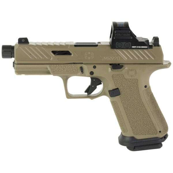 SHDW EL MR920 9MM 4.5" TB W/HOLO FDE