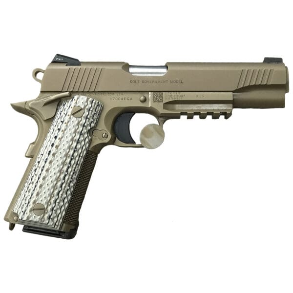 Colt CQB Government 45ACP 5" 8RD FDE Handgun - Image 2