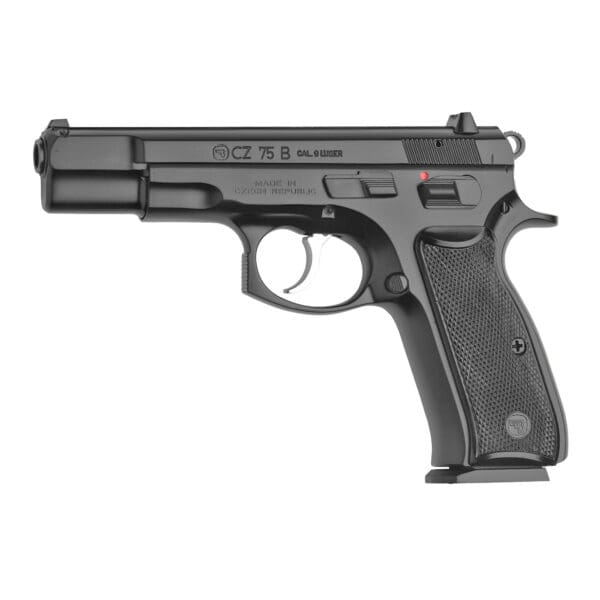 CZ 75B 9MM 4.6" BLK 10RD