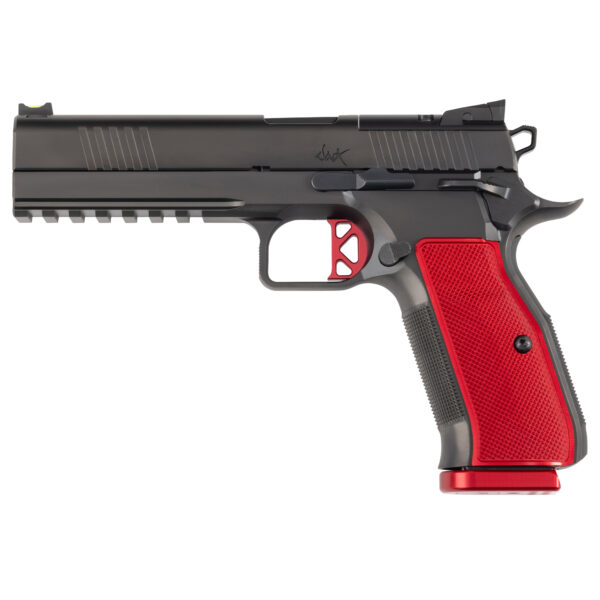 DW DWX 9MM 4.95" BLK/RED FOS OR 10RD