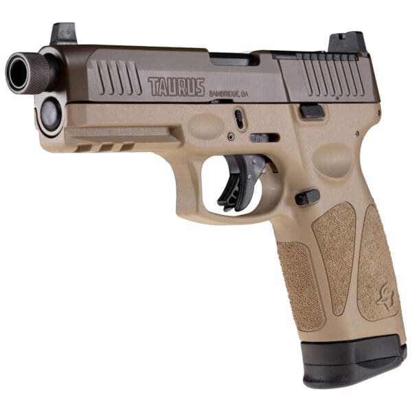 TAURUS G3 TACT 9MM 4.5" 17RD TAN OR - Image 3