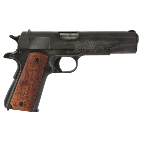 AUTO ORD 1911 45ACP 5" 7RD TRUMP BLK - Image 2