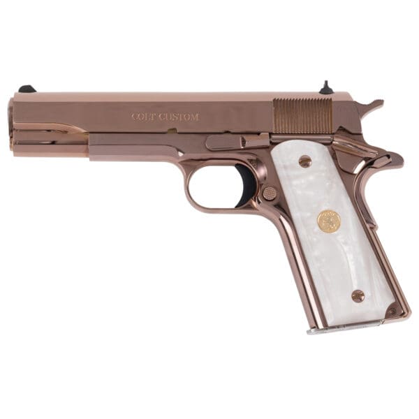 COLT GOVT 38SUP 5" ROSE GOLD TALO