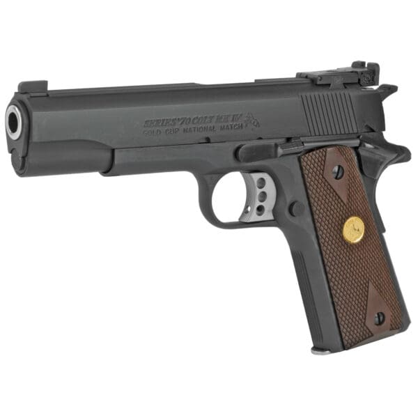 Colt Gold Cup National Match 38 Super 5" BL Handgun - Image 3