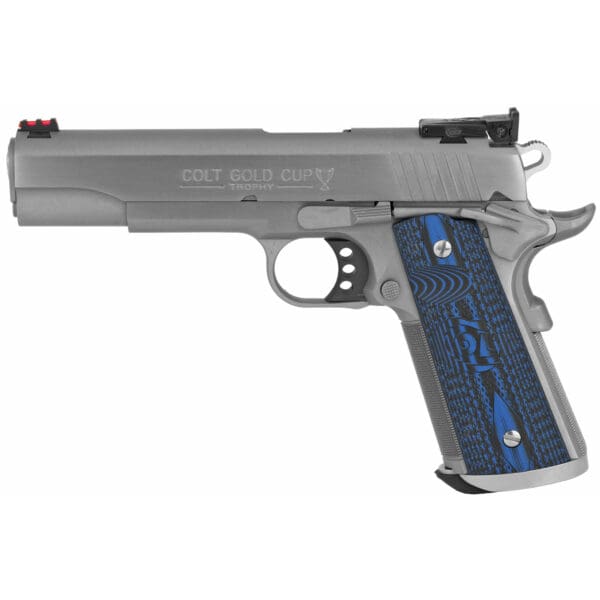 Colt Gold Cup 38 Super 5" 9-Round Stainless Steel Semi-Automatic Pistol