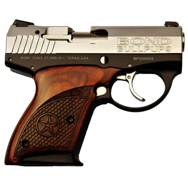 BOND BULLPUP 9MM W/TG ROSEWOOD GRIP - Image 2