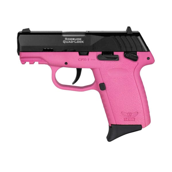 SCCY CPX-1 G3 9MM 3.1" 10-Round Black/Pink Handgun