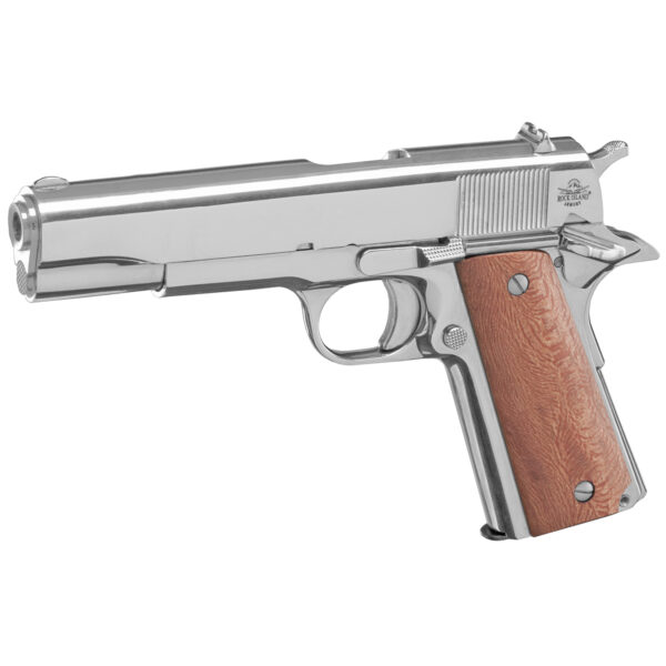 Rock Island Armory Standard 38 Super 5" 9-Round Nickel Pistol - Image 2