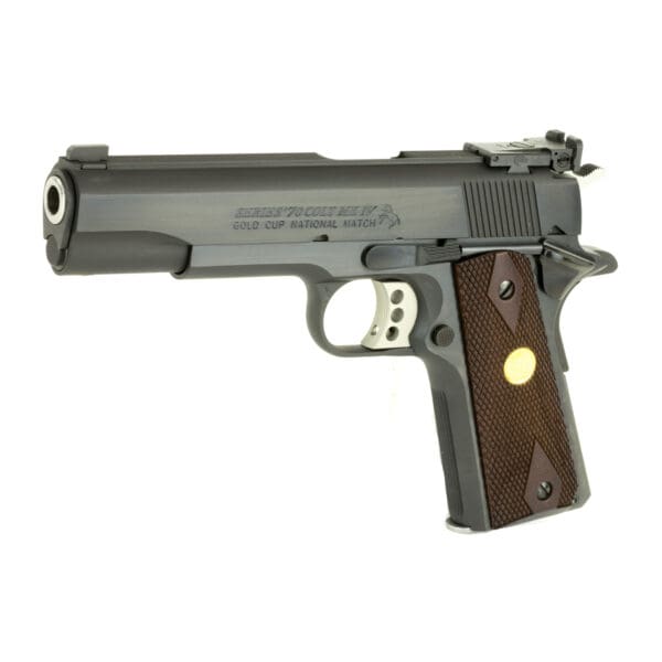 Colt Gold Cup National Match 9mm 5" Black Semi-Automatic Pistol - Image 3