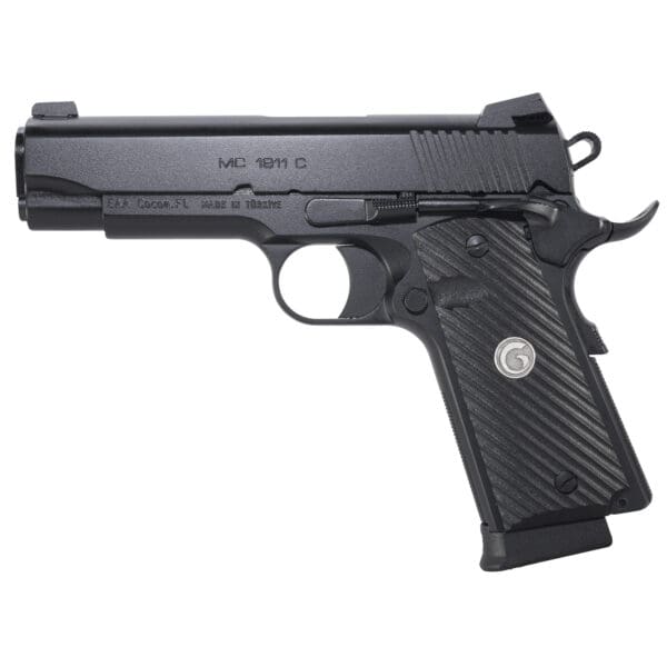 GIRSAN MC1911C 45ACP 4.4" 8RD Black Compact Pistol