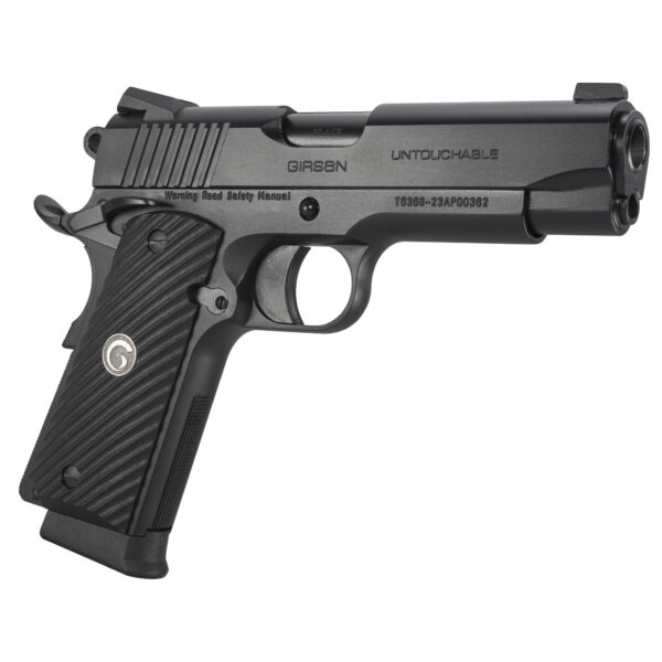 GIRSAN MC1911C 45ACP 4.4" 8RD Black Compact Pistol - Image 3