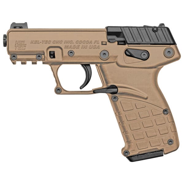 KELTEC P17 3.8" 22LR 16-Round Tan Semi-Auto Pistol