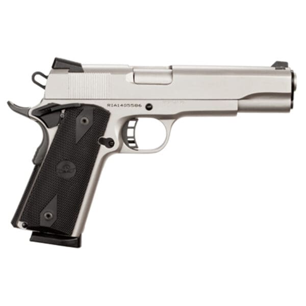 Rock Island Standard 1911 .45 ACP 5" 8-Round Nickel Pistol