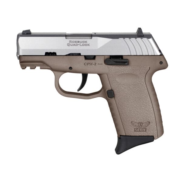 SCCY CPX-2 G3 9MM 3.1" 10-Round Pistol, Two-Tone/Dark