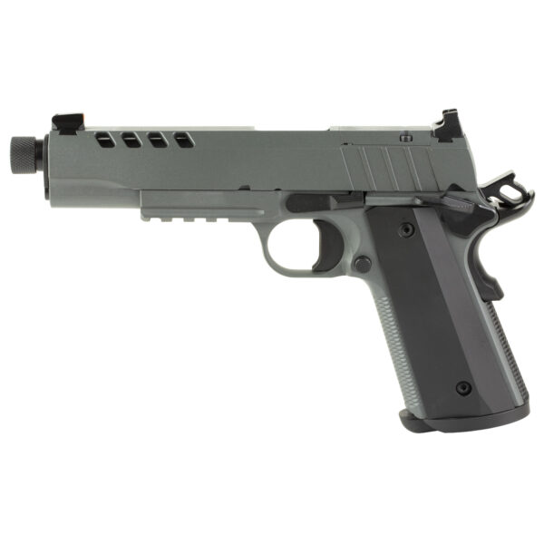 TISAS 1911 NGHT STLKR 9MM 10RD TB Handgun: Sleek Design & Reliable Performance