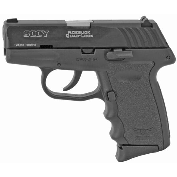 SCCY CPX-3 380ACP Compact Pistol 2.96" Barrel 10-Round Capacity Black