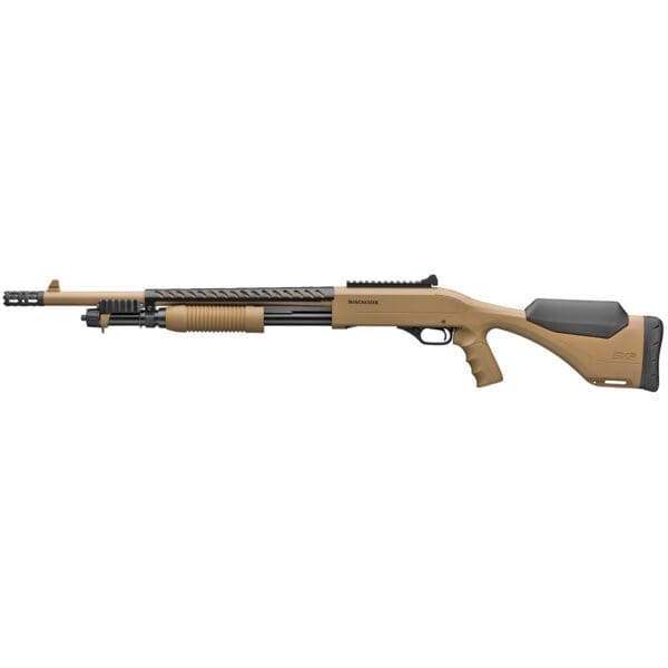 WIN SXP Extreme Defender FDE 12GA 18" 3" 5R Shotgun