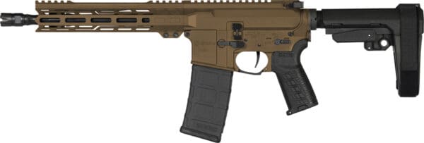 10.5" 30RD W/RIP BRACE BRONZECMMG PISTOL BANSHEE MK4 5.56MM - Image 2