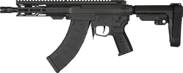 39MM 8" 30RD BLACK W/RIP BRACECMMG PISTOL BANSHEE MK47 7.62X - Image 2