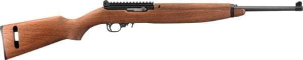 10-SHOT BLUED HARDWOODRUGER 10/22 M1 CARBINE 22LR