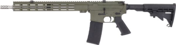 16" OD Green GLFA AR-15 Rifle 223 Wylde with Stainless Steel Barrel - Image 2