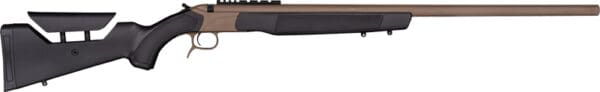 CVA Accura LR-X 50 Cal 30" Rifle with Rail FDE Cerakote/Black Finish