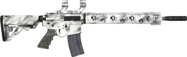 16" BBL GhostRRA LAR-15 Predator2 223 Wylde Rifle with Scope Mount - Image 2