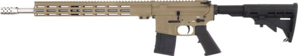 18" Stainless Steel Barrel Flat Dark Earth GLFA AR15 450 Bushmaster - Durable Stainless Steel Construction