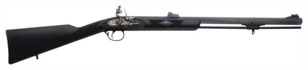 Traditions Deerhunter .50 CAL 24" Flintlock Muzzleloader - Reliable Blue/Syn