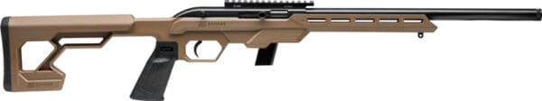 16.5" HB Synthetic Chassis FDE Savage 64 Precision 22LR 10RD Rifle - Image 2