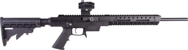 16" Black Excel X22R Rifle 22LR with Red Dot Sight - 10RD Capacity