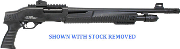 18" Blued Quick Detach Pistol Grip Stock for Iver Johnson Pump 12GA 3