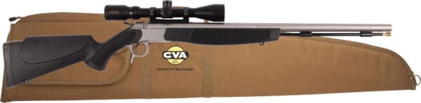 SyncVA Optima V2 209 50cal 26" Stainless/Black Rifle with 3-9X40 Scope