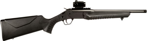 16.5" Rossi Single Shot 5.56 Rifle with Red Dot Sight - Black Synthetic - Image 2