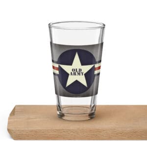 Shaker pint glass