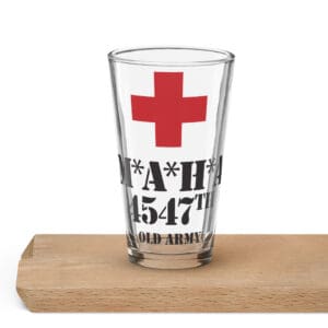 Shaker pint glass