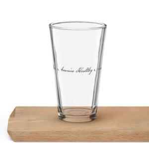 Shaker pint glass